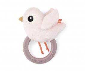 Hochet et Anneau de Dentition Birdee Powder