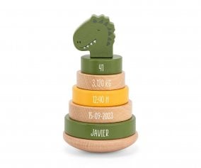 Stackable Tower Trixie Mr. Dino Personalised