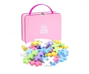 Maletn Metlico Rosa Pastel Big Basic 70 Piezas