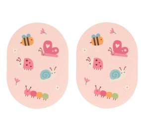 2 Toppe Termoadesive Tutete Bugs