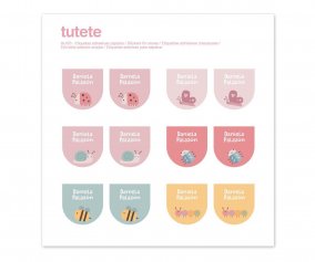 12 Etichette Adesive Scarpe Bugs