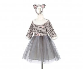 Costume Carnevale Gatta Catia 3-7 anni
