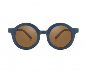 Flexible Polarized Sunglasses Round Desert Teal24 (18m - 8y)