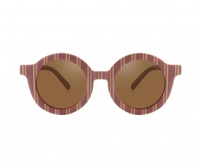 Polarized Children's Sunglasses Round Vintage Stripes (18m-8years)