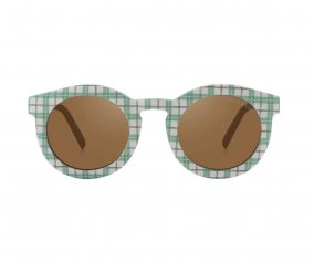 Polarized Flexible Sunglasses Classic Junior Fern Plaid (Ages 9-14)