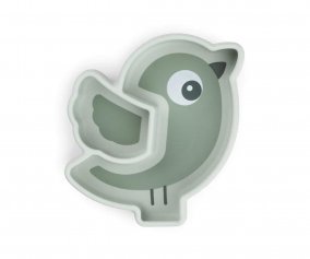 Plato Silicone Stick&Stay Snack Birdee Green