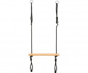Trapecio con Anillas de Gimnasia "Black Line"