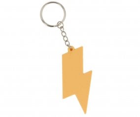 Portachiavi Silicone Tutete Thunder Mustard