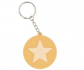 Portachiavi Silicone Tutete Star Mustard