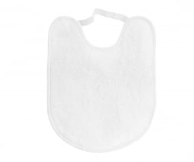Waterproof Terry Bib Ivory