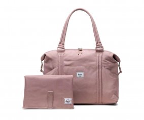 Basket Bag with Changing Mat Strand Ash Rose