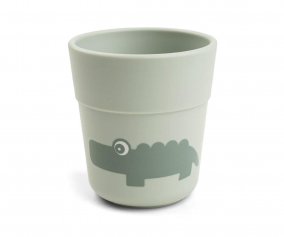 Glass Foodie Croco Green