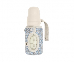 Biberon en Verre Ivory BIBS 110 ml + Housse Biberon Small