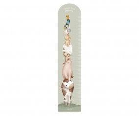 Vinilo Medidor Altura Little Farm