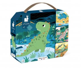 Quebra-cabea evolutivo Dinossauros