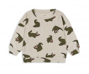 Children's Hoodie Gots Crocodile