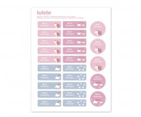 25 tiquettes pour Vtements Magical Unicorn