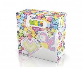 400 Pezzi Costruzione Minis Pastel