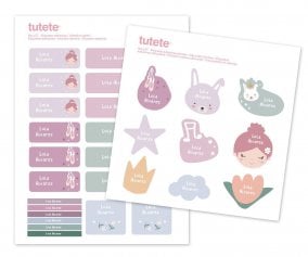 29 Autocollants pour Objets Ballet