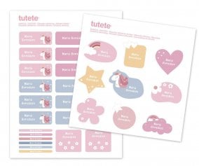 29 Autocollants pour Objets Magical Unicorn