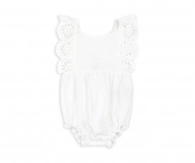 Baby Bodysuit Posey White