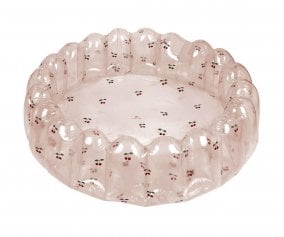 Large Inflatable Pool Transparent Shell Cherry