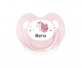 Sucette Personalise Retro Magical Unicorn