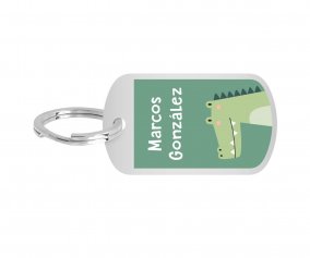 Porta-chaves Metal Crocodilo