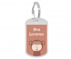 Porta-chaves Metal Monkey