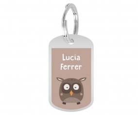 Porta-chaves Metal Owl