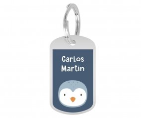 Porta-chaves Metal Penguin