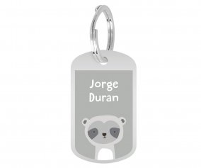 Porta-chaves Metal Racoon