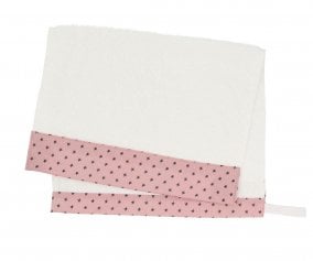 Toalha Creche Mini Star Pink Personalizvel 