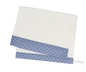 Toalha Creche Mini Star Blue Personalizvel 
