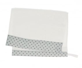 Toalha Creche Mini Star Grey Personalizvel 