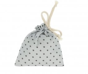 Portachupetes Mini Star Grey