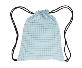 Sacca Zaino Personalizzabile Nordic Check Blue