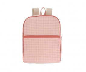 Zaino Personalizzabile Nordic Check Blush