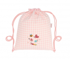 Mochila Saco Vichy Bugs Personalizable