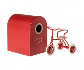 Triciclo con Garaje Ratn Rojo
