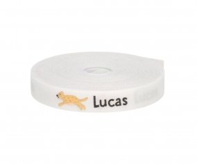 Nastro Marca Indumenti Personalizzato Leopardo