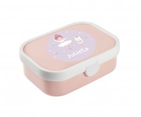 Personalised Pink Ballet Campus Midi Lunch Box