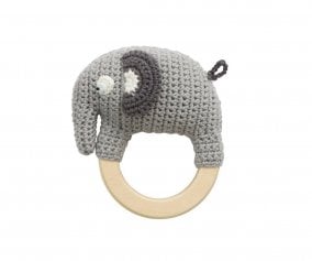 Sonajero Mordedor Crochet Fanto El Elefante