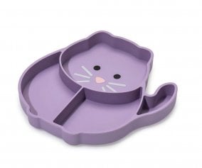Plato de Silicona con Ventosa Cat