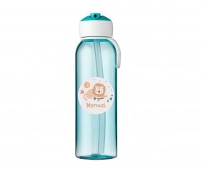 Botella Campus Flip-Up Personalizada Turquesa 500ml Savannah