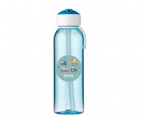 Botella Campus Flip-Up Personalizada Azul 500ml Trucks