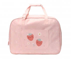 Bolso de Playa con Rejilla Strawberries Personalizable