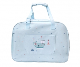 Bolso de Playa con Rejilla Fishing Boat Personalizable