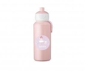 Botella Campus Pop-Up Personalizada Tutete Pink 400ml Ballet