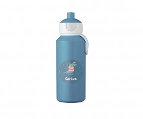 Botella Campus Pop-Up Personalizada Tutete Blue 400ml Croc